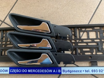 Mercedes b класса w245 ручка двери внутренняя черный, фото