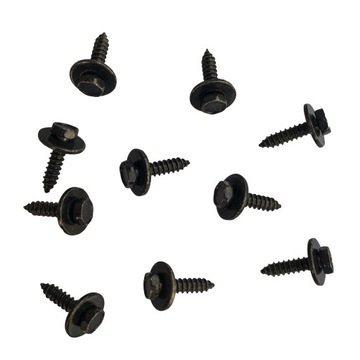 10x screw montage bolt clip cover wheel arch cover bumper plate 4,8x19, buy
