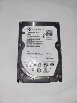 Диск жесткий seagate ноутбук тонкий hdd momentus тонкий 500gb sata ii 2,5", фото