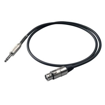 Провід xlr - jack 6,3 mm proel bulk210lu2 2 m, фото