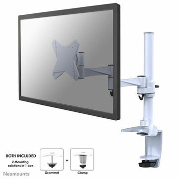 Newstar products держатели для мониторов белый 10'' 25.4 cm 24'' 61 cm максимальный грузоподъемность: 9 kg fpma-d1330white, фото