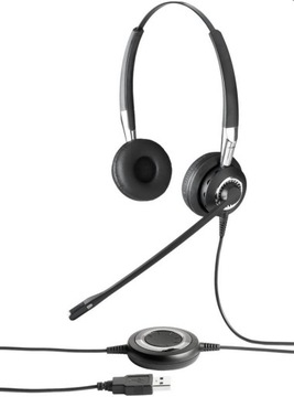 Навушники навушні jabra biz 2400 ii duo, фото