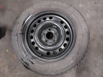 Колесо диск шина летняя запаска 5x110 195/ 65r15 opel, фото