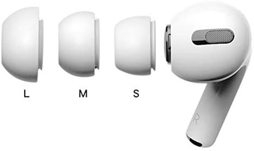 Накладки ironpads для навушників apple біле 6 штук, фото