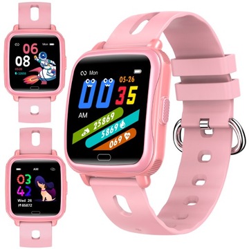 Smartwatch denver swk-110p рожевий, фото