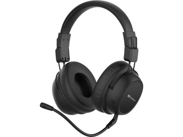 Sandberg 126-36 słuchawki/zestaw навушників бездротові ремінець на голову ігровий usb type-c bluetooth чорний, фото