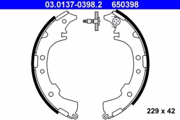S 65 504 - Brake Shoe Set, Parking Brake - View #7