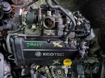 Двигатель astra h z14xep 1.4 бензин стойка кузовная opel, фото