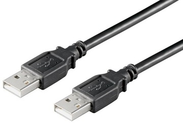 Microconnect usb2.0, m/m, 1m кабель usb usb a чорний, фото