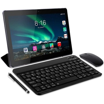 Планшет toscido планшет 10 дюймів 4gb 64gb android 10.0 4g lte 10,1" 4 gb / 64 gb сірий, фото