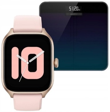 Smartwatch amazfit gts рожевий, фото