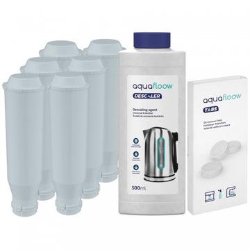 6× фільтр води для експресів aquafloow maxiclar af02 2 інший produkty, фото