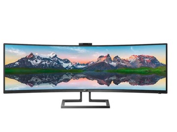 Монитор led philips 499p9h/00 48,8 " 5120 x 1440 px va, фото