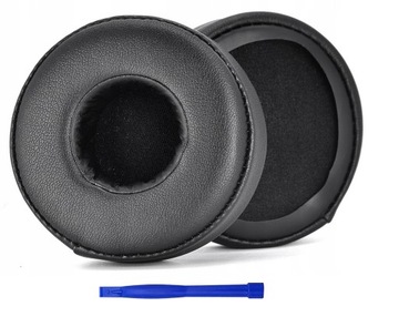 Накладки на навушники moxomi для sony wh-ch500 чорне 2 штукі, фото