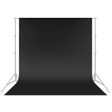 Neewer tło фотографічне, 3x3,6m, чорне, фото