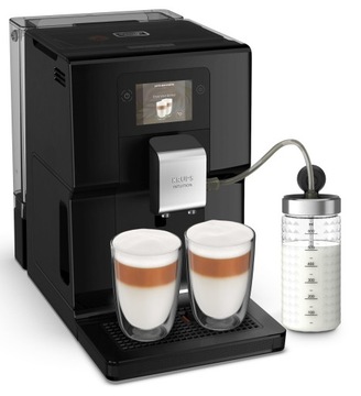 Автоматичний кавоварка krups ea8738 1450 в чорний, фото