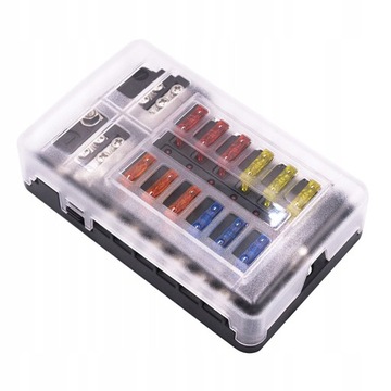 Box socket casing fuse from led 12v, buy