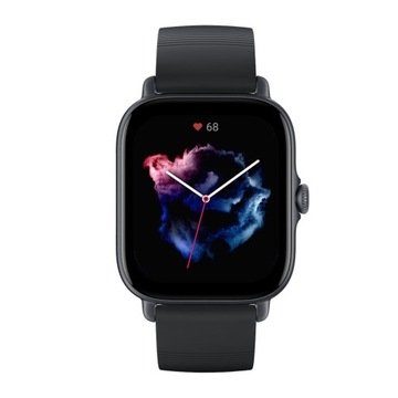 Smartwatch amazfit gts 3 чорний, фото