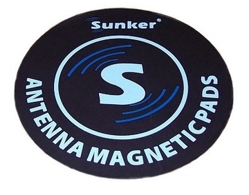 Підкладка магнетична sunker pod антені cb 16 cm, фото