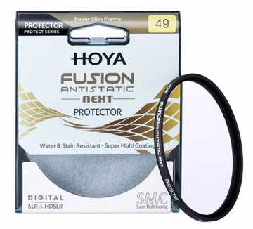 Фільтр охоронний hoya fusion антистатичний next 49mm, фото