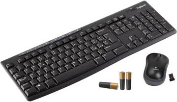 Набір клавіатура мишка logitech бездротові mk270 usb, фото