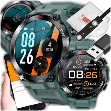Smartwatch zeetech k37 зелений, фото