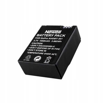 Батарея акумулятор newell ahdbt-301 для gopro 3, фото
