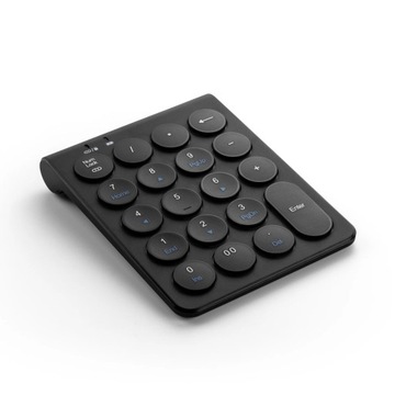 Міні бездротові bluetooth numeric keypad for ipad круглий ковпачок клавіш numeric, фото