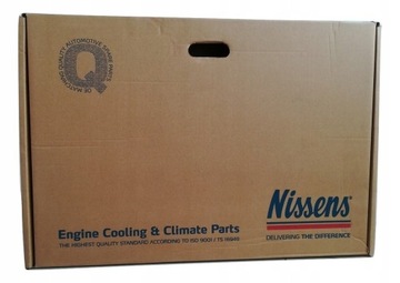 Nissens 67107a радиатор, система охлаждения двигателя, фото