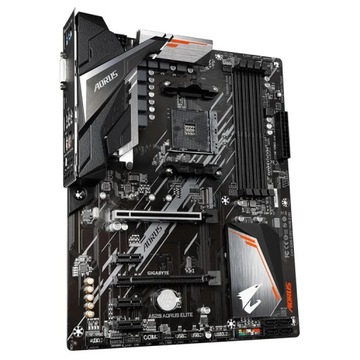 Материнская плата atx gigabyte a520 aorus elite, фото