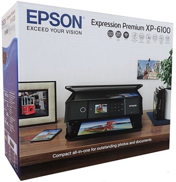 Принтер многофункциональная чернильный цвет epson xp-6100, фото