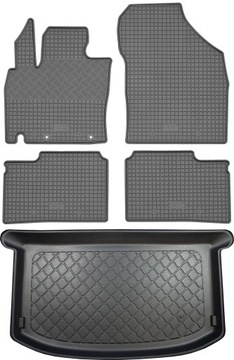 Suzuki ignis 3 хетчбек 2017- дворника резиновые+ коврик багажника, фото