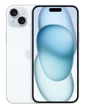 Смартфон apple iphone 15 plus 6 gb / 256 gb 5g блакитний, фото