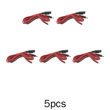 5 штука кабелю adaptera sae для dc5521 15awg 15a, фото