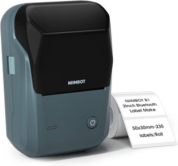 Niimbot b1 принтер термический наклейки bluetooth, фото