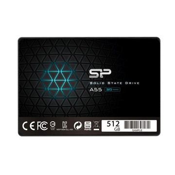 Диск intel silicon power ace a55 512gb 2,5" sata iii, фото