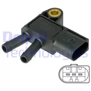 Buy Hella 6pp 009 409-021 sensor pressure exhaust ❱ XDALYS