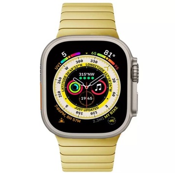 Ремінець для apple watch 1 2 3 4 5 6 7 8 9 se ultra 2 42/44/45/49mm сталь кольори, фото