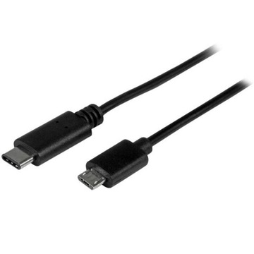 Startech. com usb2cub50cm кабель usb 0,5 m usb c мікро-usb b чорний, фото
