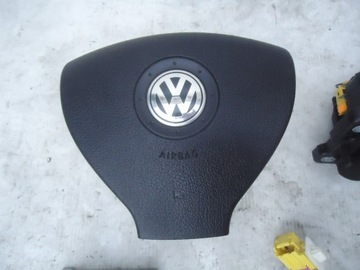 Vw touran 1 подушка водителя подушка безопасности 1k0880201ah, фото