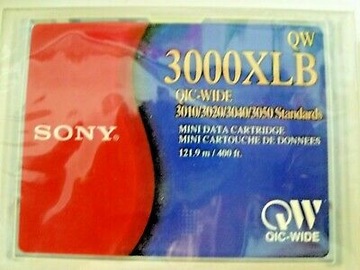 Стрічка sony 3000xlb qic-wide міні data cartridges, фото