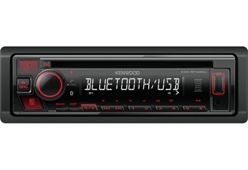 Радіо автомобільне kenwood kdc-bt440u 1-din, фото