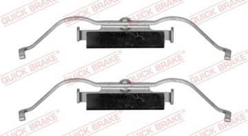 Швидкий brake 109-1747 комплект аксесуарів, гальмівні колодки гальмівні фото №1