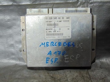 Модуль блок управління esp mercedes a170 0295454232 фото №1