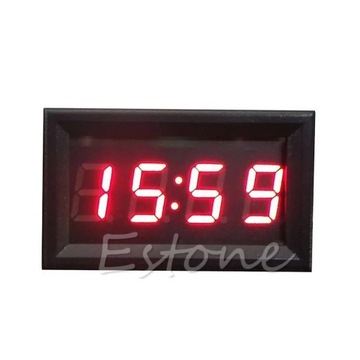 Hot sale led дисплей цифрова clock 12v/24v dashboard car мотоцикл 72931 фото №1