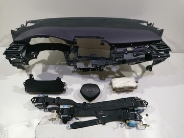 Toyota chr c-hr панель торпедо консоль airbag подушки ремни фото №1