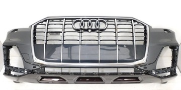 Audi q7 рестайлінг 4m s line бампер перід передній фото №1