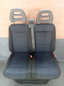 Сидіння пасажир подвійний europa iveco daily 14- фото №1