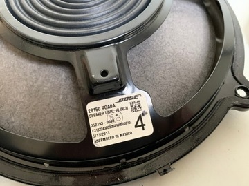 Infiniti q50 set speakers bose set amplifier disassembly original