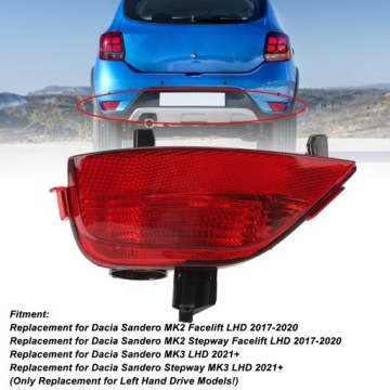 Rear Fog Light Lens High Strength Side Fog Light Protective